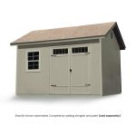 Handy Home Products Beachwood 10 ft. x 12 ft. Wood Storage Shed (Floor Included) - Image 9
