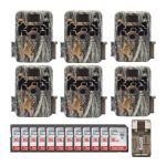 Browning Trail Cameras Dark Ops Extreme (6-Pack) w/ 16GB Cards Bundle ?C Camouflage