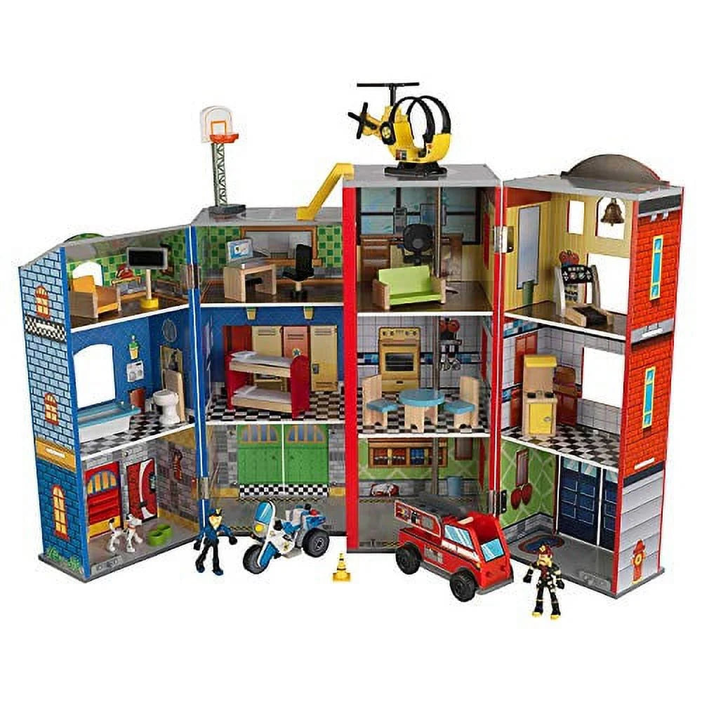 843BAD21-7659-0908-7C97-4F3948FE164D KidKraft Everyday Heroes Play Set - Image 1
