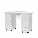 OmySalon Manicure Table Nail Desk w/Electric Downdraft Vent - Image 2